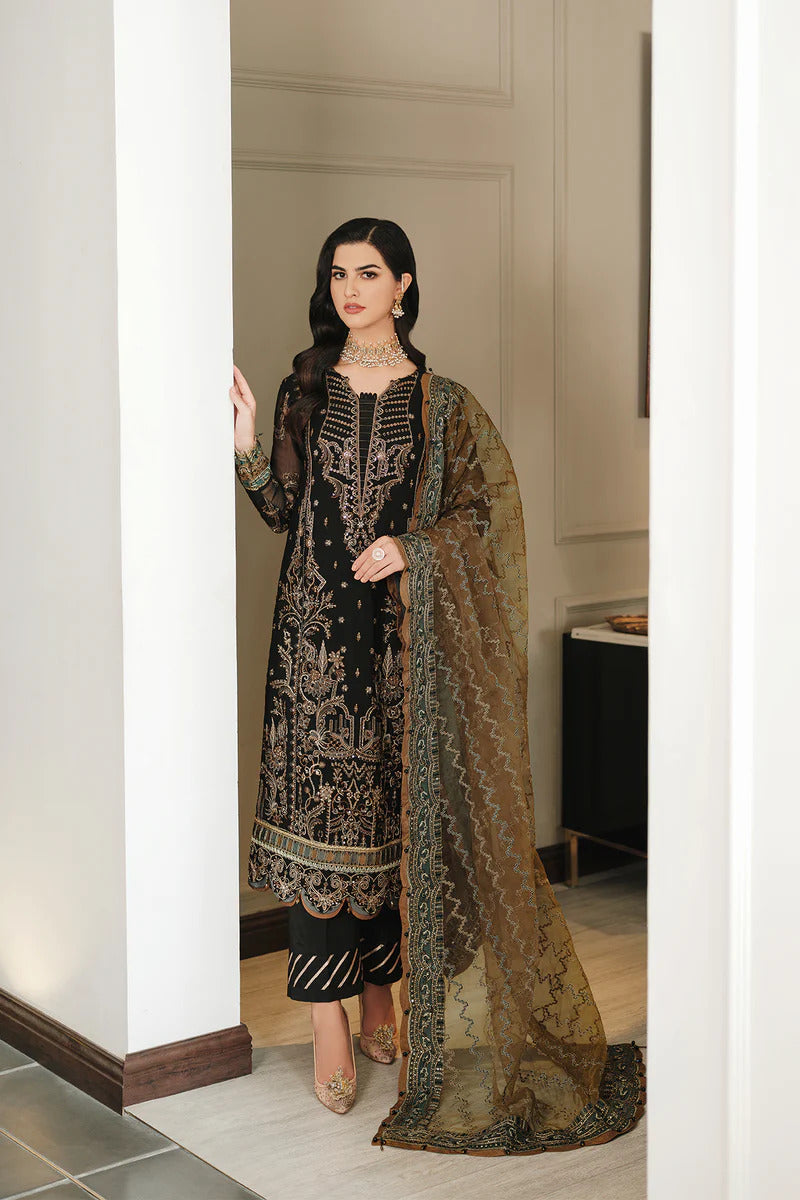 Elysee by Imran Ramzan Embroidered Organza Suits Unstitched 3 Piece IR25EF Fleur de Lueur - Formals Collection main image 1