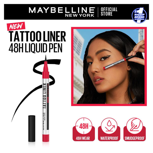 Maybelline New York Tattoo Liner 48h Liquid Pen Bagallery