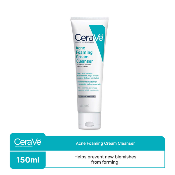 Cerave Acne Foaming Cleanser - 158ml – The Skincare Eshop