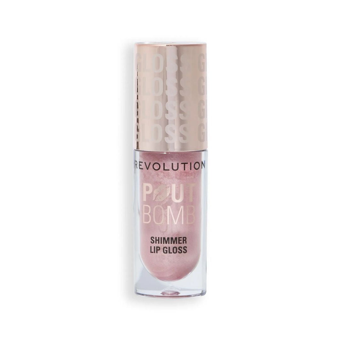 Makeup Revolution Pout Bomb Shimmer Gloss Shine Pink Bagallery makeup-revolution-pout-bomb-shimmer-gloss-shine-pink-bagallery
