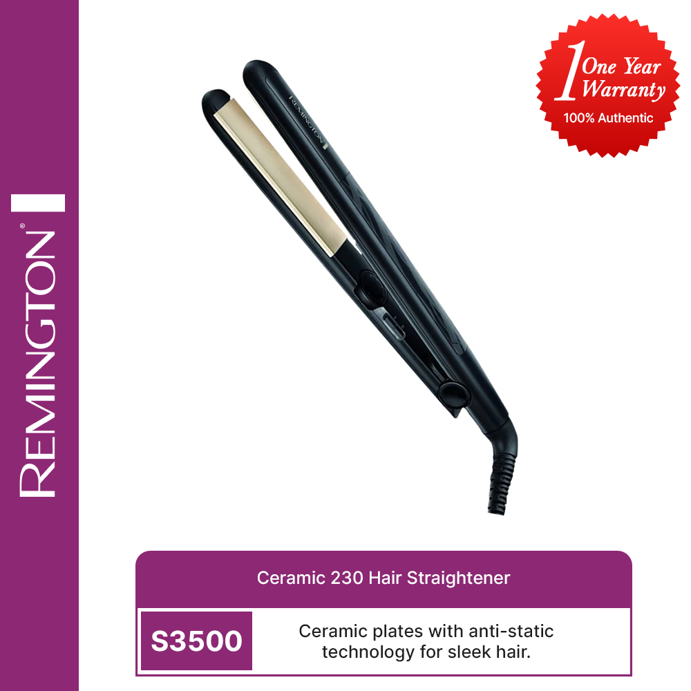 Remington- S3500 Ceramic 230 Hair Straightener – Bagallery