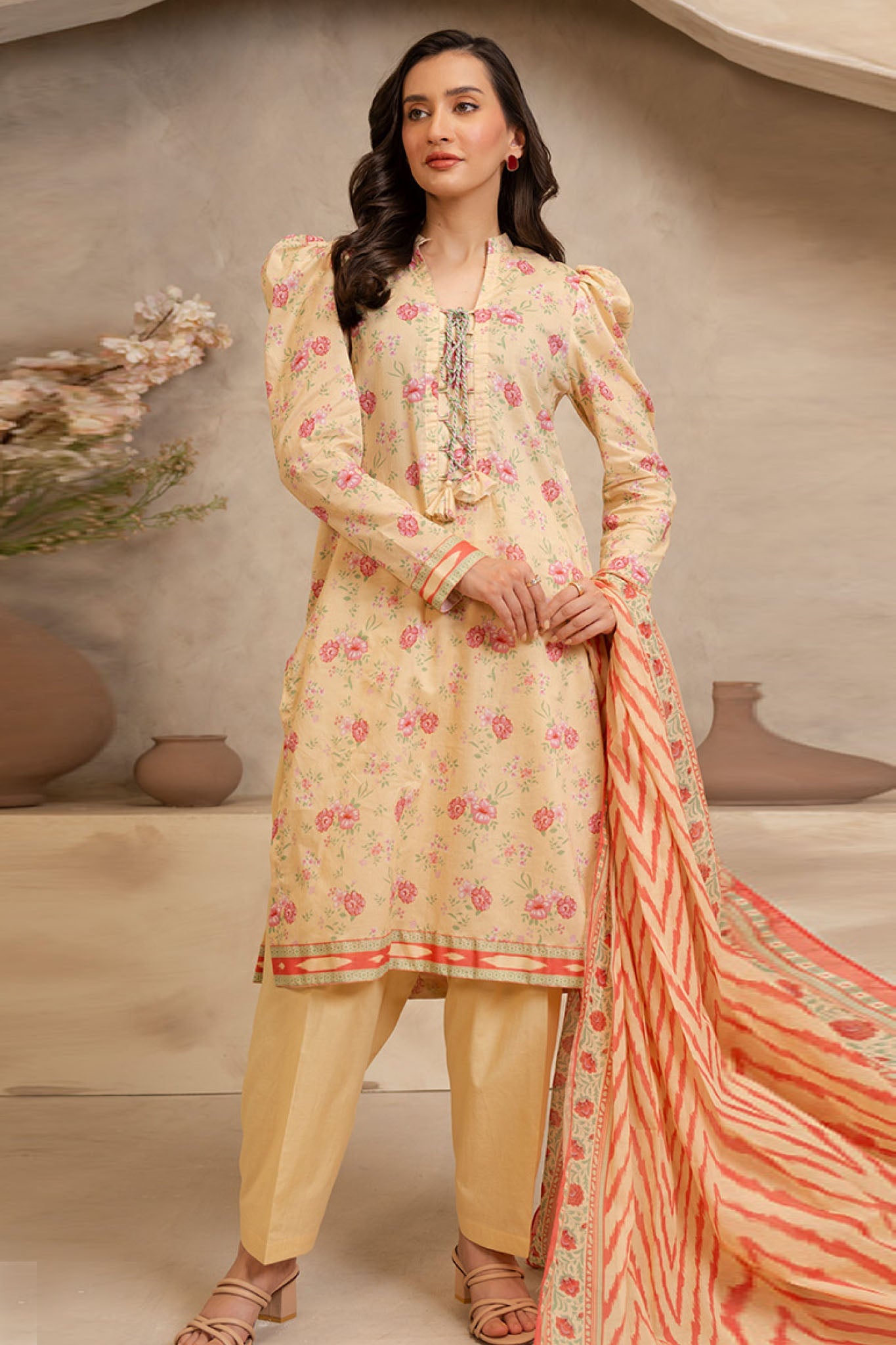 Zellbury Lawn Unstitched Collection 2024 Volume 2 - WUS24X21386 main image 1
