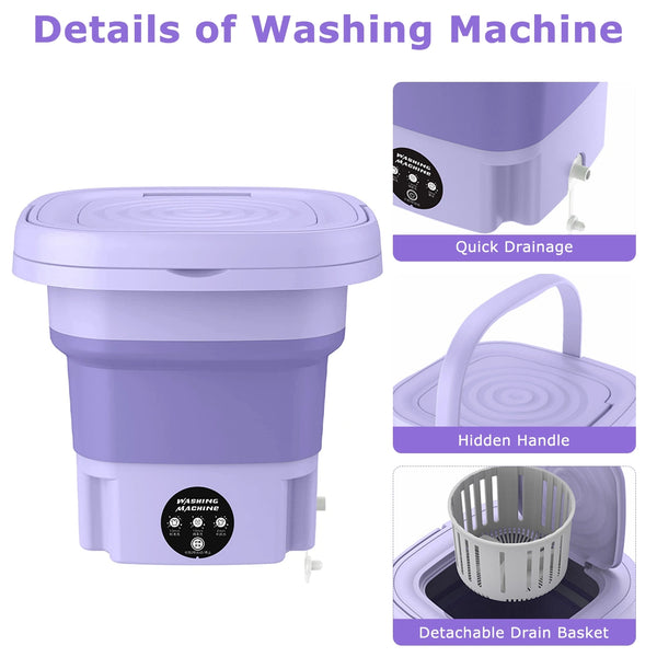 Portable Mini Washing Machine – Barkers Home