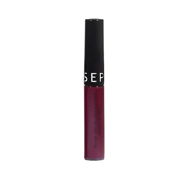 Sephora Cream Lip Stain Liquid Lipstick, 14 Blackberry Sorbet 2.5ml Bagallery