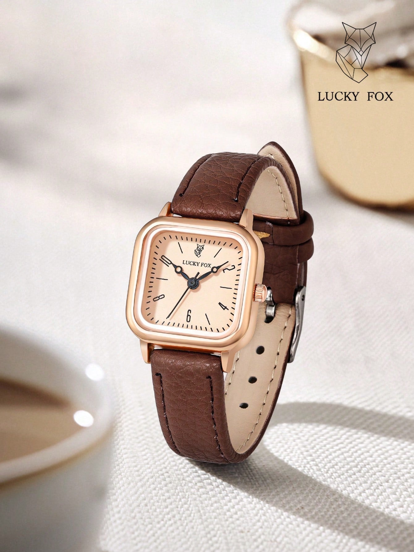Shein Luckyfox Dry Battery Quartz Watch For Women, Luxury