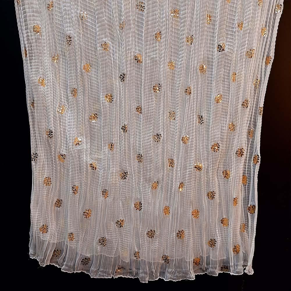 Crushed Chiffon Dupatta MDC117