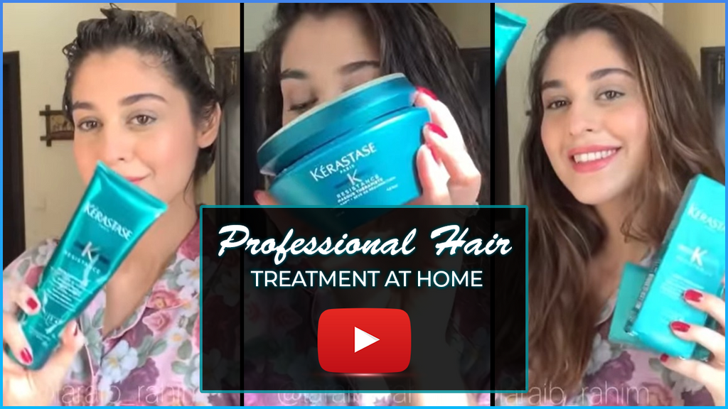 Professional Hair Treatment At Home!