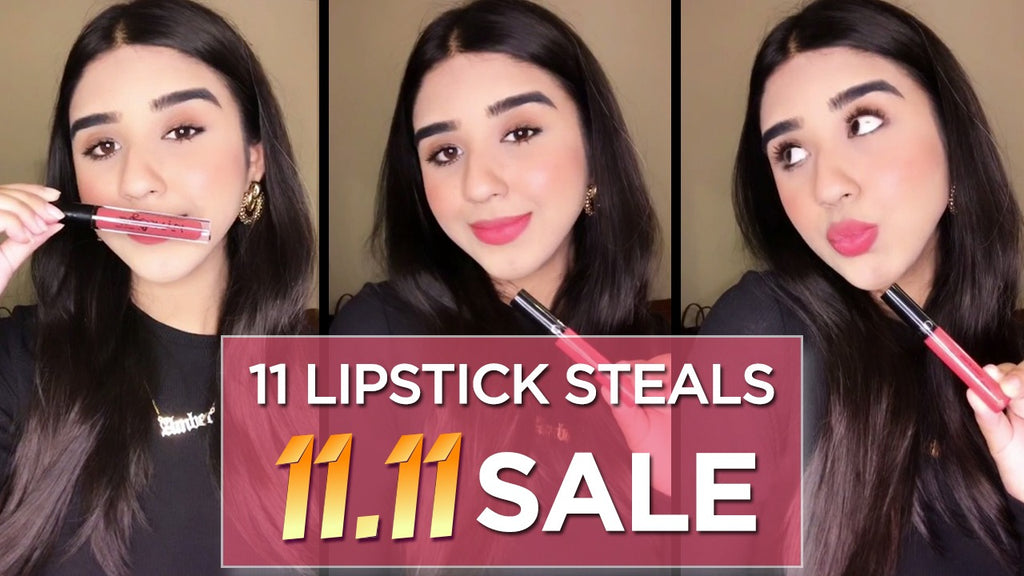 11 Lipsticks Up For Steals This 11.11!