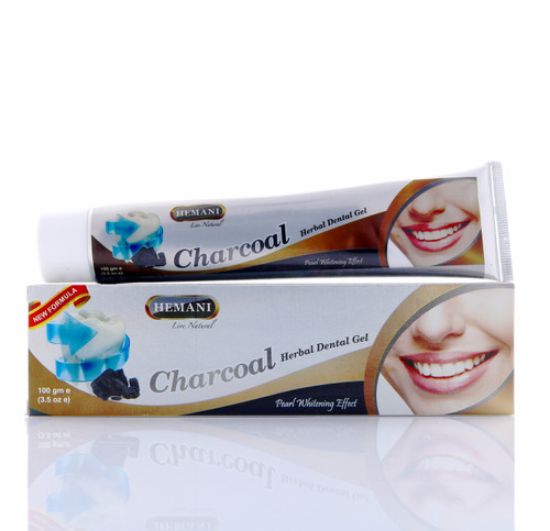 Hemani Herbals - Charcoal Herbal Dental Gel