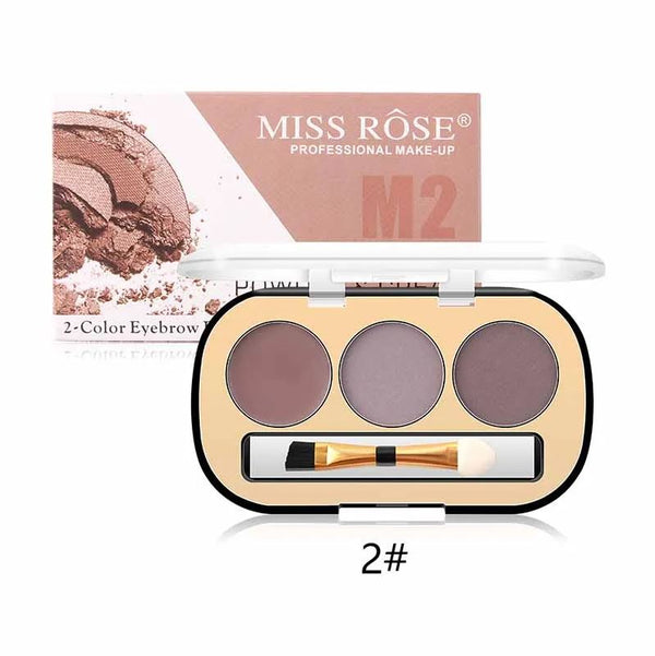 Miss Rose - 3-Color Long-lasting waterproof Eyebrow Powder-02