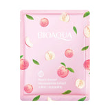BIOAQUA - 5Pcs Moisturizing Face Sheet Mask Improving Dryness blueberry , Strawberry , Orange , Rose , Lavender Sheet Mask