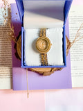 The Original - Ladies/Women Watch Premium Wrist Watches 5-Golden Dial Gift Set Box
