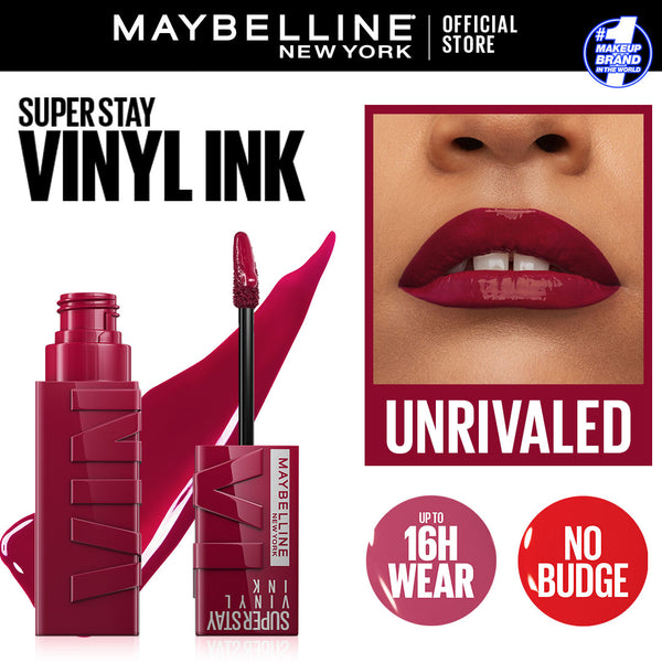 Maybelline New York - Super Stay®Vinyl Ink Longwear Liquid Lipcolor - Unrivaled