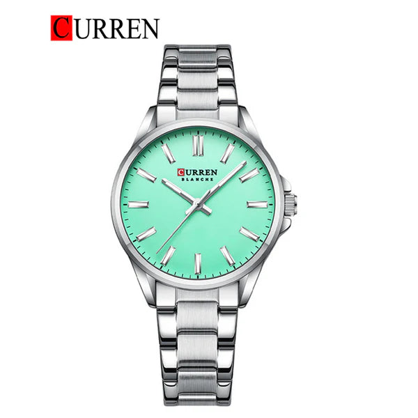 CURREN -  Original Brand Stainless Steel Wrist Watch For Woman-9090-01