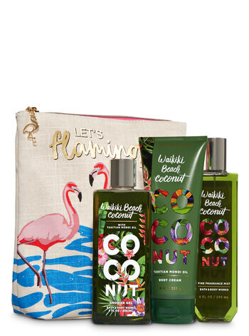 Bath & Body Works - Waikiki Beach Coconut Large Gift Sets