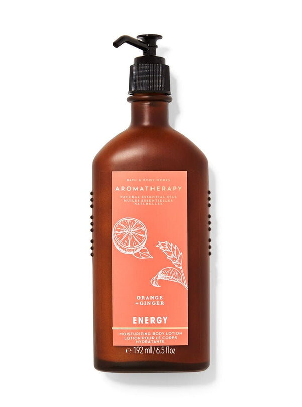 Bath & Body Works - Orange + Ginger Energy Aromatherapy Body Lotion 192ml