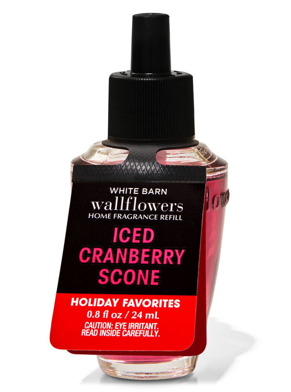 Bath & Body Works - Iced Cranberry Scones Wallflower Refills 24ml