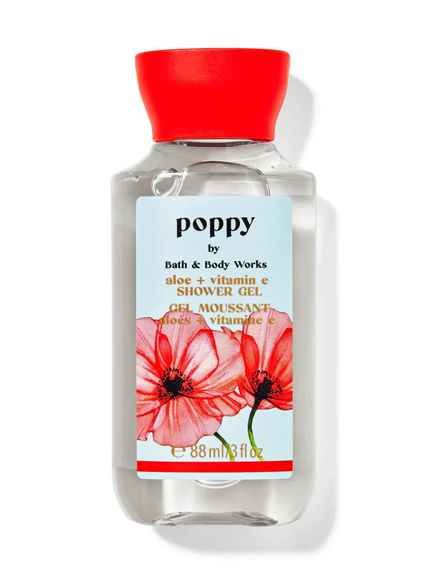 Bath & Body Works - Poppy Travel Size Shower Gels 75ml