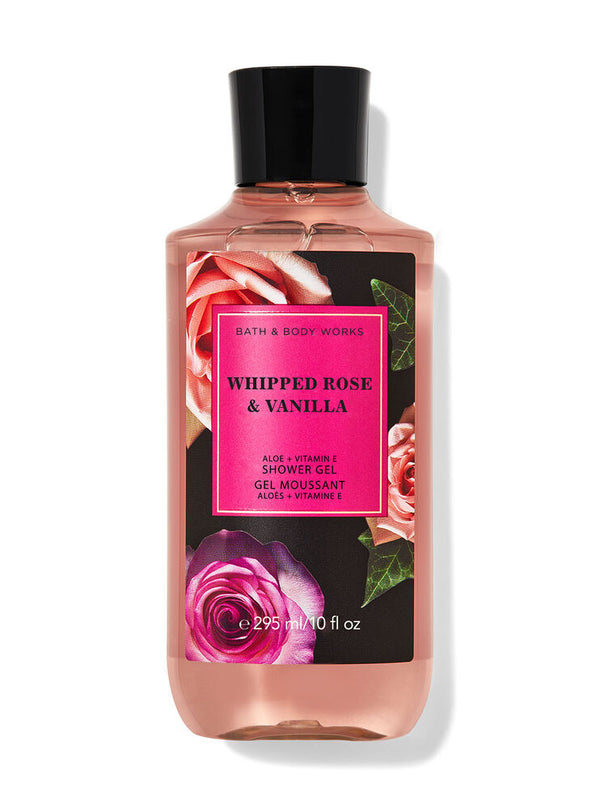 Bath & Body Works- Whipped Rose & Vanilla Shower Gel 295ml