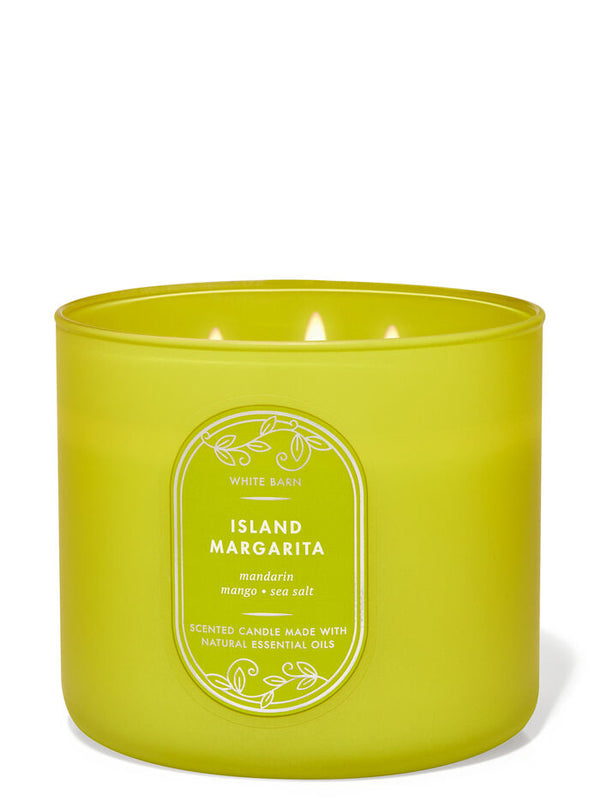 Bath & Body Works - Island Margaritta 3 Wick Candles 414gms