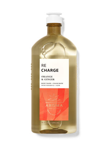 Bath & Body Works - Orange + Ginger Energy Aromatherapy Shower Gel 295ml