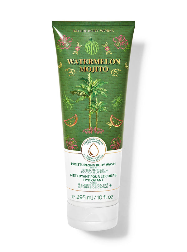 Bath & Body Works - Watermelon Mojito Moisturizing Body Washes 296ml