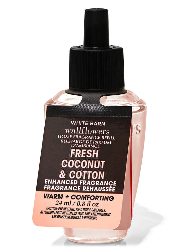 Bath & Body Works - Fresh Coconut & Cotton Wallflower Refills 24ml