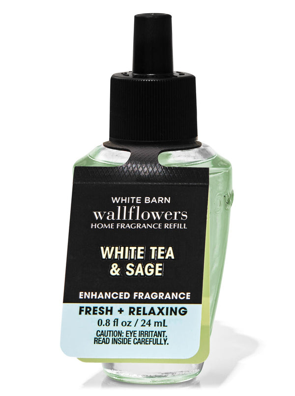 Bath & Body Works - Wallflower Refills White Tea & Sage 24ml