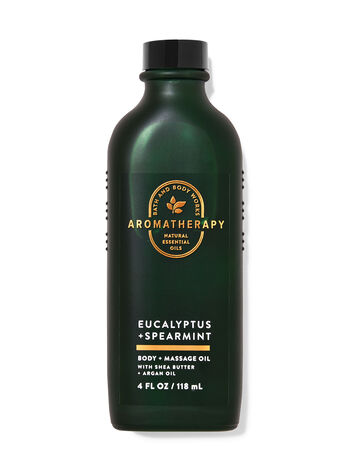 Bath & Body Works - Euclyptus Spearmint Body Oil 118ml