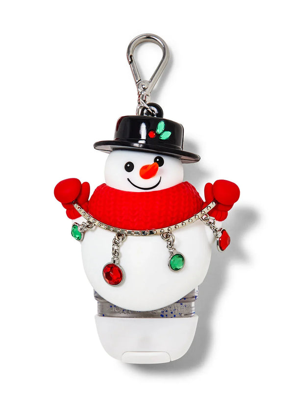 Bath & Body Works - Snowman Sanitizer Holders