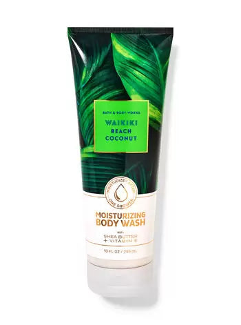 Bath & Body Works - Waikiki Beach Coconut Moisturizing Body Washes 296ml