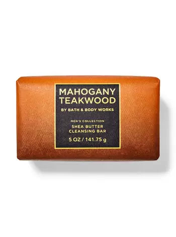 Bath & Body Works - Mahagony Teakwood Shea Butter Cleansing Bars 141.75gms