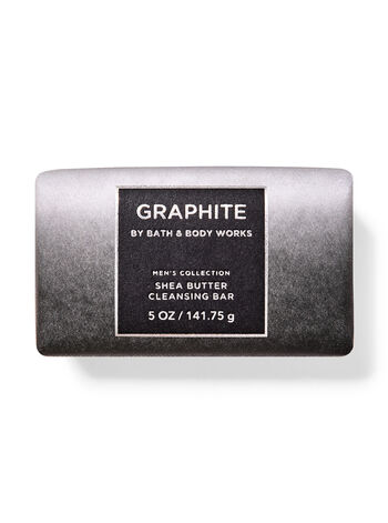 Bath & Body Works - Graphite Shea Butter Cleansing Bars 141.75gms