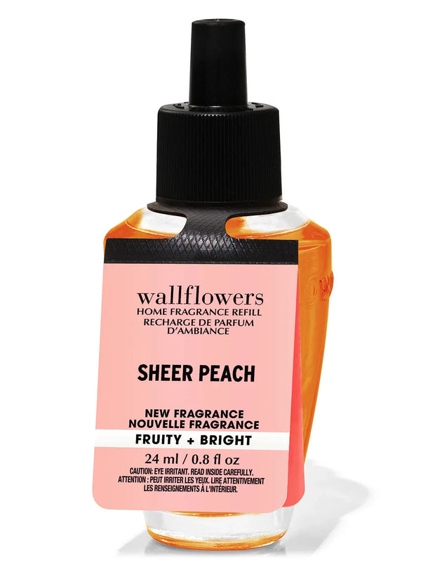 Bath & Body Works - Sheer Peach Wallflower Refills 24ml