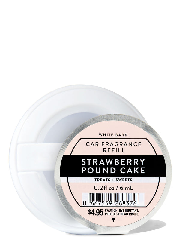 Bath & Body Works - Strawberry Poundcake Car Fragrance Refill