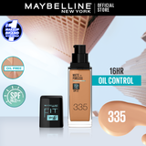 Maybelline New York- Fit Me Matte + Poreless Liquid Foundation SPF 22 - 335 Classic Tan 30ml - For Normal to Oily Skin