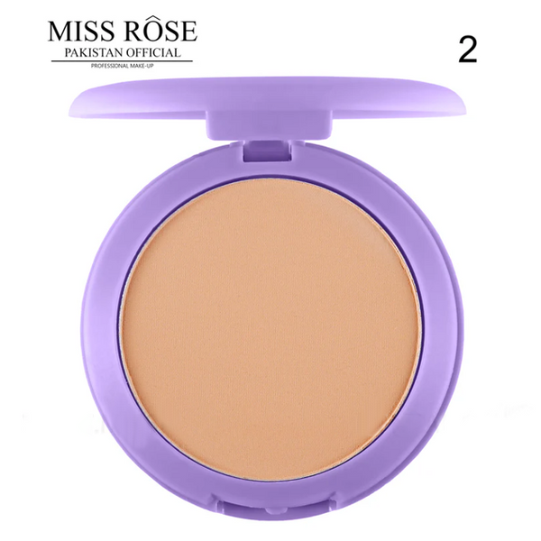 Miss Rose - Moisture Whitening Pressed Powder cake 16g-02