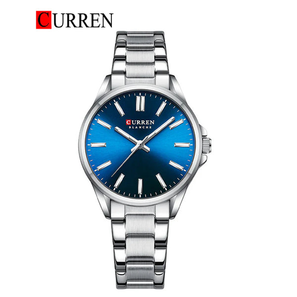 CURREN -  Original Brand Stainless Steel Wrist Watch For Woman-9090-02