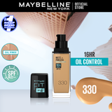 Maybelline New York- Fit Me Matte + Poreless Liquid Foundation SPF 22 - 330 Toffee 30ml - For Normal to Oily Skin