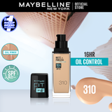 Maybelline New York- Fit Me Matte + Poreless Liquid Foundation SPF 22 - 310 Sun Beige 30ml - For Normal to Oily Skin