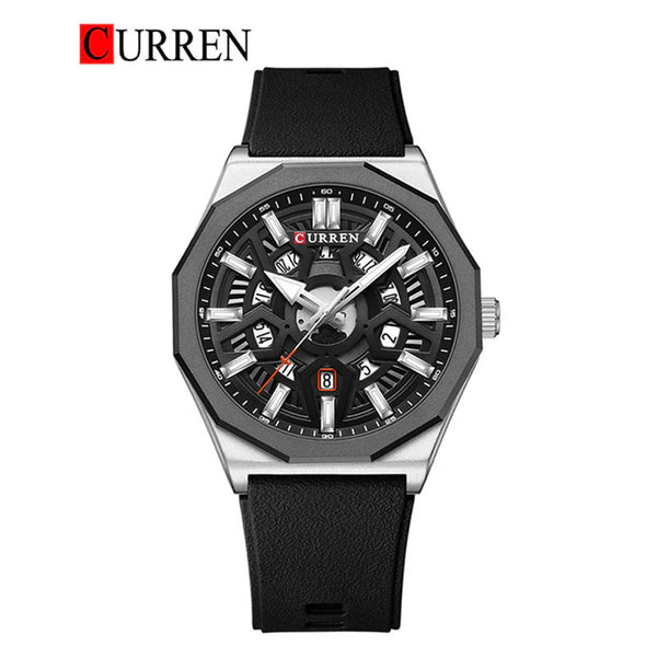 CURREN -  Original Brand Stainless Steel Band Wrist Watch For Men-8302-01