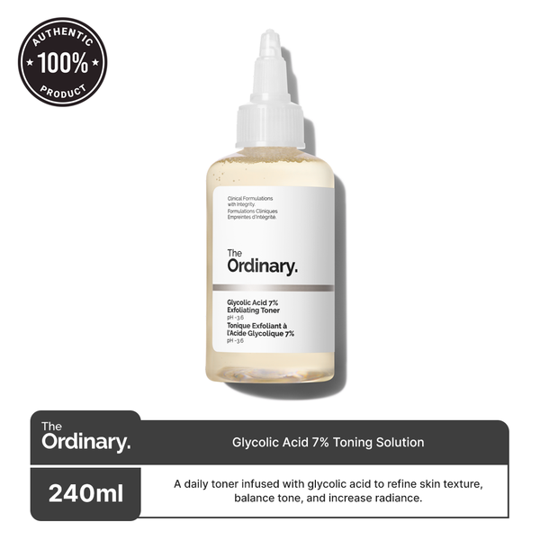 The Ordinary - Glycolic Acid 7% Toning Solution - 240ml