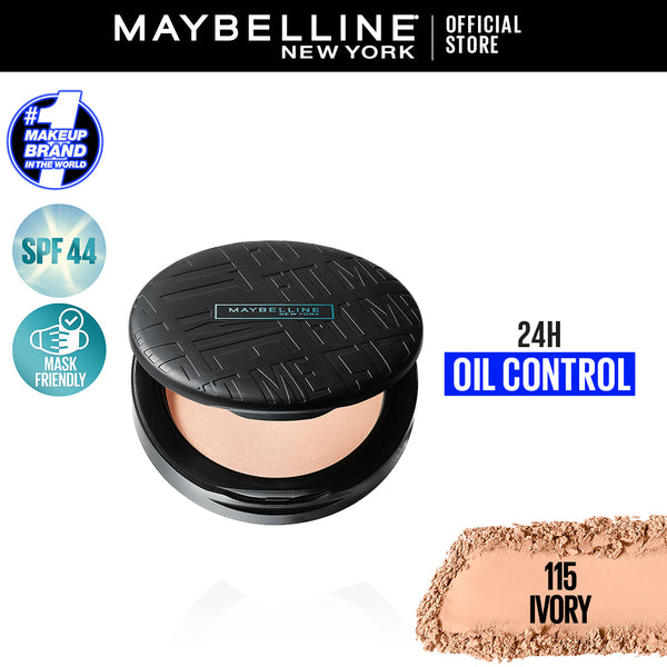 Maybelline New York- Fit Me Matte & Poreless Compact Powder - 115 Ivory