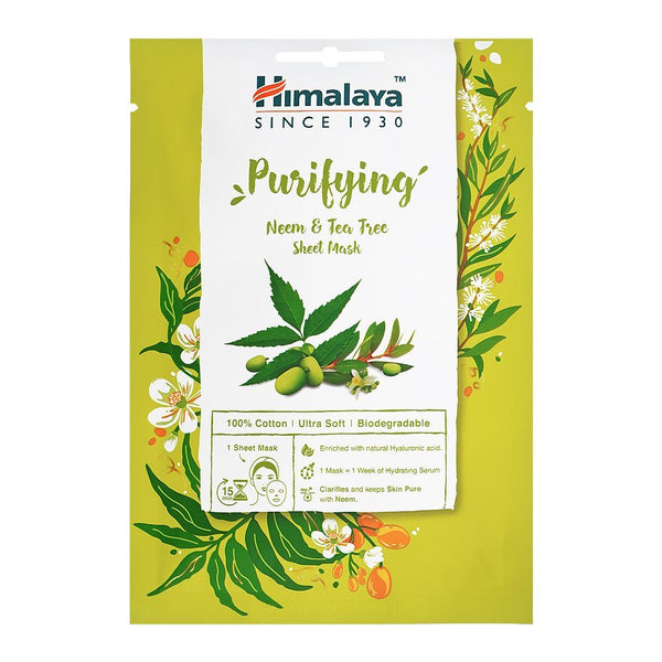 Himalya - Purifying Neem And Tea Tree Sheet Masks 30 ml