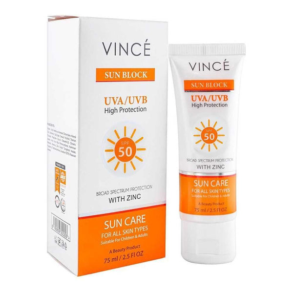 Vince - SUN BLOCK-UVA & UVB Protector SPF-50