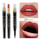MUICIN - 2 In 1 Lipstick & Lip Liner - Seamless Lip Design
