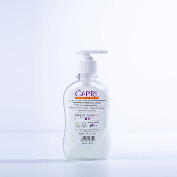 Capri Aloevera, Honey & Milk Protein Handwash - 200ML