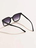 Shein - 1pc Women Square Fashionable Plastic Classic Travel Sunglasses