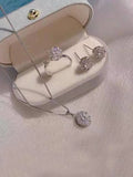 Shein Cubic zirconia jewelry set