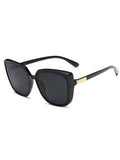 Shein - 1pair Women Square Frame Fashionable Sunglasses